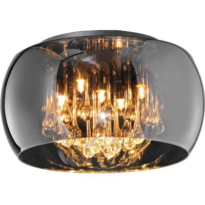Trio - Moderne chrom 5-flammige Deckenleuchte Trio - Moderne chrom 5-flammige Deckenleuchte