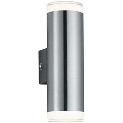 Applique da Parete Reality Aracati - Moderna, Nichel, 2x4W LED Applique da Parete Reality Aracati - Moderna, Nichel, 2x4W LED