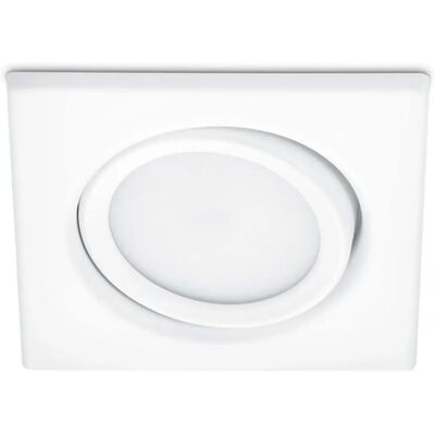 Trio - Faretto incasso LED Rila - Regolabile, Bianco - 8x8cm - Illuminazione moderna Trio - Faretto incasso LED Rila - Regolabile, Bianco - 8x8cm - Illuminazione moderna