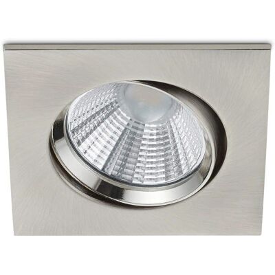 Projecteur encastré carré Trio Pamir - Nickel moderne 5,5W - Type de produit - Publicité Projecteur encastré carré Trio Pamir - Nickel moderne 5,5W - Type de produit - Publicité