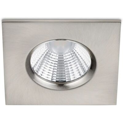 Faretto incasso ZAGROS in Nichel, IP65, 3000K, 5.5W, 345lm Faretto incasso ZAGROS in Nichel, IP65, 3000K, 5.5W, 345lm