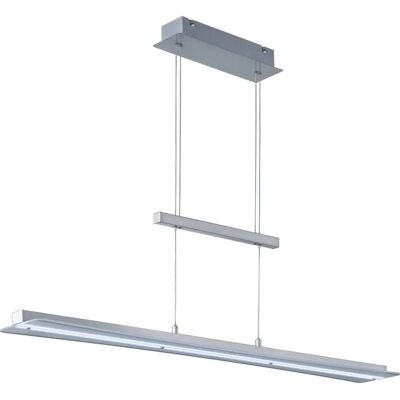 Lampa suspendată modernă Trio Lighting Smash - Reglabilă, Dimmable, Nichel Lampa suspendată modernă Trio Lighting Smash - Reglabilă, Dimmable, Nichel