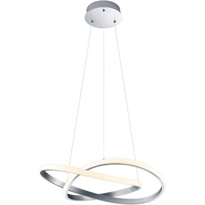 Lampa suspendată LED modernă în nikel - Reglabil, 3000K Lampa suspendată LED modernă în nikel - Reglabil, 3000K