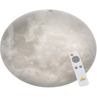Luminaire Suspendu Lunar 40W LED Blanc - Publicité Luminaire Suspendu Lunar 40W LED Blanc - Publicité