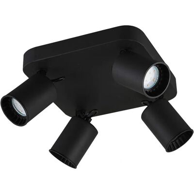 Faretto da soffitto moderno Trio - GU10 regolabili - Nero Faretto da soffitto moderno Trio - GU10 regolabili - Nero
