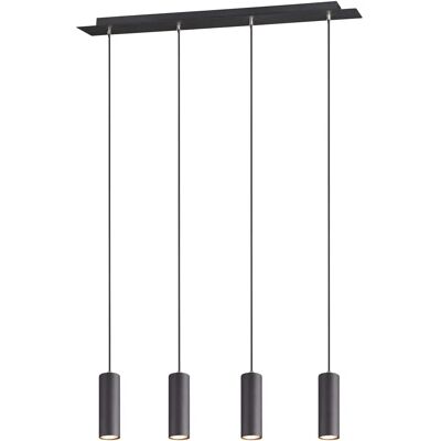 Lampada a sospensione Trio Marley Moderna a 4 luci - Lampada da soffitto Lampada a sospensione Trio Marley Moderna a 4 luci - Lampada da soffitto