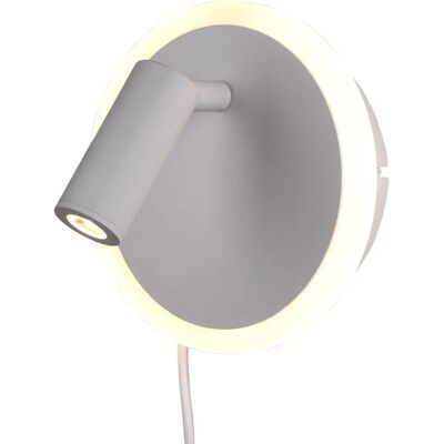 Lampa modernă de citit Jordan - Alb mat 3000K Lampa modernă de citit Jordan - Alb mat 3000K