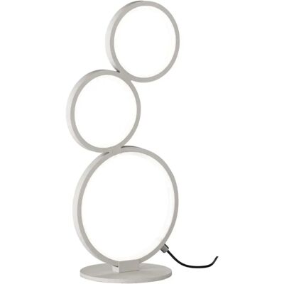Lampă de masă modernă albă 17W LED Trio Rondo Lampă de masă modernă albă 17W LED Trio Rondo