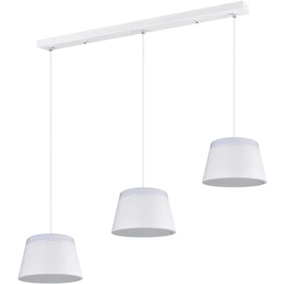 Lampada sospensione TRIO LEUCHTEN Baroness - Bianco - Design Moderno Lampada sospensione TRIO LEUCHTEN Baroness - Bianco - Design Moderno