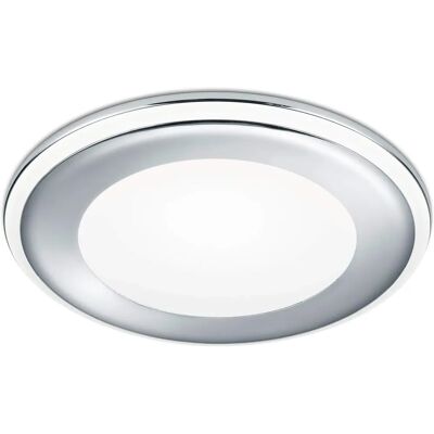 Trio Iluminación - Foco empotrado LED cromo - 14,5cm, 12,5W, 3000K Trio Iluminación - Foco empotrado LED cromo - 14,5cm, 12,5W, 3000K