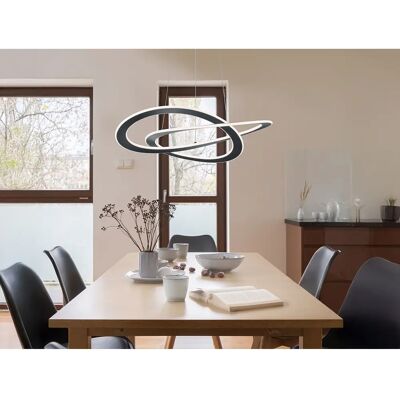 Trio Lighting Oakland Moderne 52W LED Pendellampe - Loftlampe Trio Lighting Oakland Moderne 52W LED Pendellampe - Loftlampe