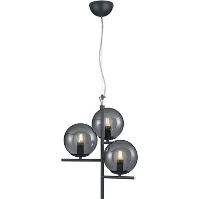 Lampada a sospensione moderna Trio Lighting Pure con 3 luci - Lampada da soffitto Lampada a sospensione moderna Trio Lighting Pure con 3 luci - Lampada da soffitto