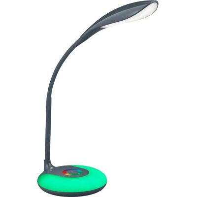 Trio Lighting Krait Modern RGBW LED Pöytälamppu - Antracit Trio Lighting Krait Modern RGBW LED Pöytälamppu - Antracit