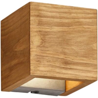 Vintage Oświetlenie ścienne Trio Lighting Brad - Do góry i do dołu, 11cm, Drewno, 3000K - Magazyn UK Vintage Oświetlenie ścienne Trio Lighting Brad - Do góry i do dołu, 11cm, Drewno, 3000K - Magazyn UK