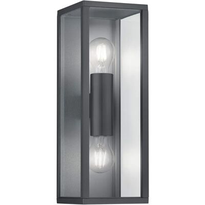 Vintagowa lampa ścienna zewnętrzna Garonne od Trio Lighting - 2 źródła światła Vintagowa lampa ścienna zewnętrzna Garonne od Trio Lighting - 2 źródła światła