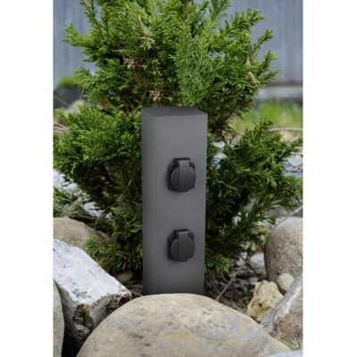 Prise de jardin Trio 4 ports IP54 - Extérieur Prise de jardin Trio 4 ports IP54 - Extérieur