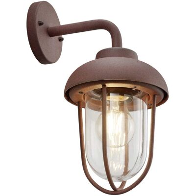 Trio Lighting Duero Rostige Außenwandleuchte - IP44 - UK Lager Trio Lighting Duero Rostige Außenwandleuchte - IP44 - UK Lager