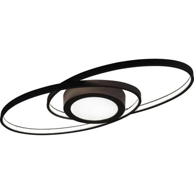 Trio Lighting Galaxy Moderne LED-Deckenleuchte - Anthrazit Trio Lighting Galaxy Moderne LED-Deckenleuchte - Anthrazit