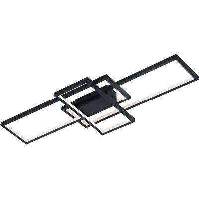 Trio Lighting Thiago Moderne RGBW LED 36W Deckenleuchte Anthrazit - Deckenlampe Trio Lighting Thiago Moderne RGBW LED 36W Deckenleuchte Anthrazit - Deckenlampe