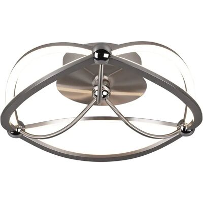 Trio Nickel-matt LED-Deckenleuchte - Modern 20W - Innenbereich Trio Nickel-matt LED-Deckenleuchte - Modern 20W - Innenbereich