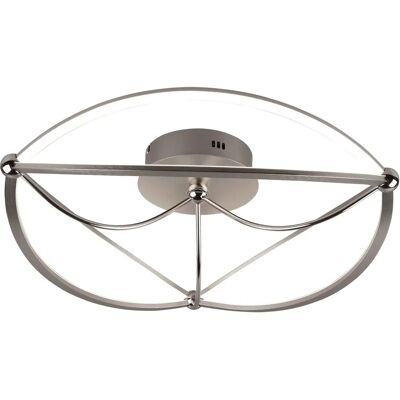 Lampa sufitowa Trio Charivari 42W LED - Nikiel mat Lampa sufitowa Trio Charivari 42W LED - Nikiel mat