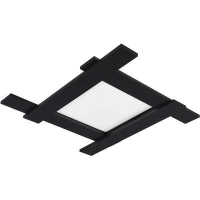 Trio Belfast Ceiling Light - Modern 3.5W Warm White 59x59cm Metal Trio Belfast Ceiling Light - Modern 3.5W Warm White 59x59cm Metal