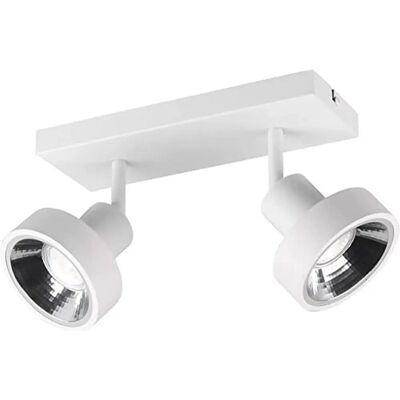 Trio - Leon - 28x19 cm - Bianco - Plafoniera Trio - Leon - 28x19 cm - Bianco - Plafoniera