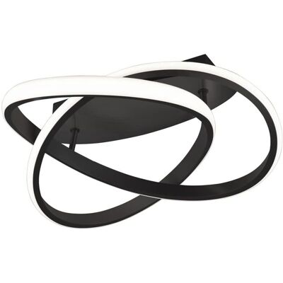 Trio Lighting Modernes LED-Deckenleuchte - Schwarz - 3000K Trio Lighting Modernes LED-Deckenleuchte - Schwarz - 3000K