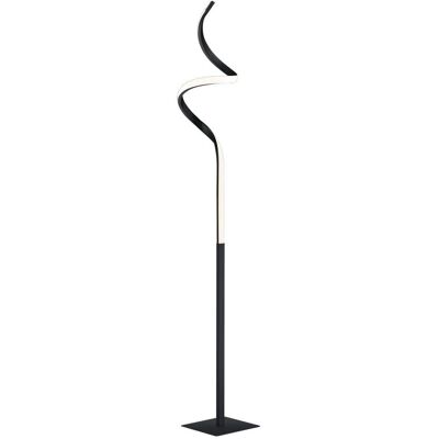 Reality Leuchten - Lampadaire LED noir moderne avec variateur - 11W Reality Leuchten - Lampadaire LED noir moderne avec variateur - 11W