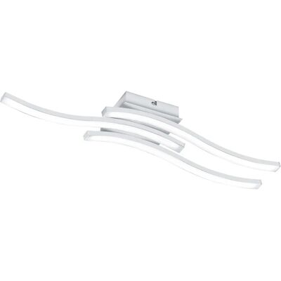 Trio Lighting Route Moderne 3-flammige LED-Deckenleuchte Weiß Matt 4000K - Deckenlampe Trio Lighting Route Moderne 3-flammige LED-Deckenleuchte Weiß Matt 4000K - Deckenlampe