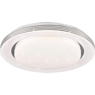 Lampă de tavan modernă Atria 38cm Albă - Lampă de tavan LED RGBW Lampă de tavan modernă Atria 38cm Albă - Lampă de tavan LED RGBW