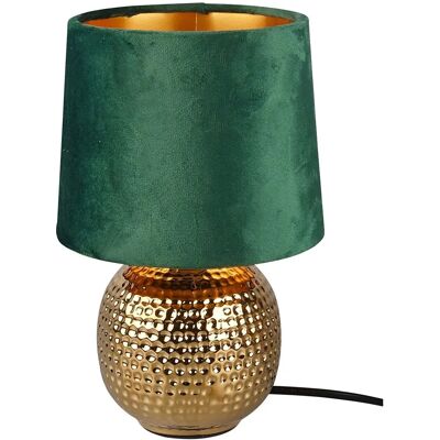 Lampe de table Sophia Moderne - Vert, Doré, Céramique - Lampe de table Lampe de table Sophia Moderne - Vert, Doré, Céramique - Lampe de table