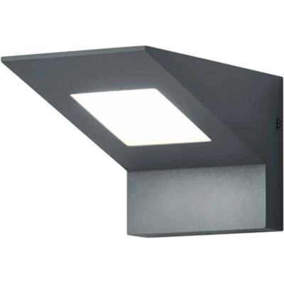 Zewnętrzna lampa ścienna Trio - IP54, 8W, 3000K, Nowoczesny Design Zewnętrzna lampa ścienna Trio - IP54, 8W, 3000K, Nowoczesny Design