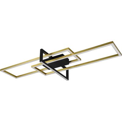 Trio Salinas Modern 34W LED Luce Semi Incasso Ottone Trio Salinas Modern 34W LED Luce Semi Incasso Ottone