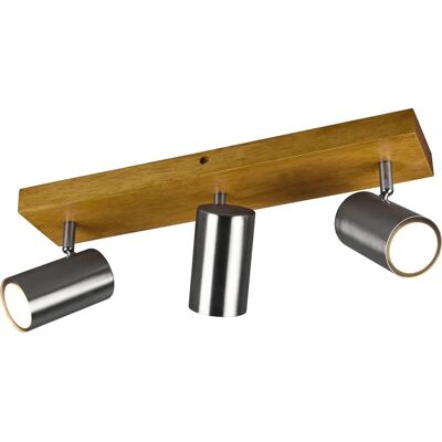 Trio Lighting Marley II Moderne 3-Licht Plafondspot - Lichtbalk voor Plafond Trio Lighting Marley II Moderne 3-Licht Plafondspot - Lichtbalk voor Plafond
