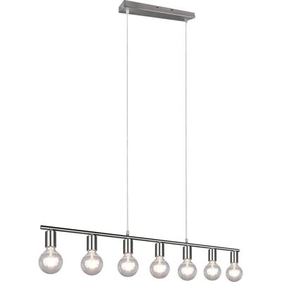 TRIO LEUCHTEN VANNES - Suspension à 7 lampes - Design moderne - Publicité TRIO LEUCHTEN VANNES - Suspension à 7 lampes - Design moderne - Publicité