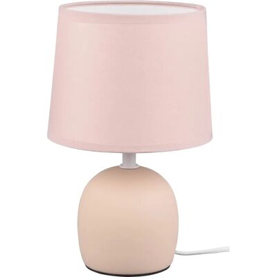 Lampe de Table en Céramique Beige Malu - Style Scandinave Lampe de Table en Céramique Beige Malu - Style Scandinave