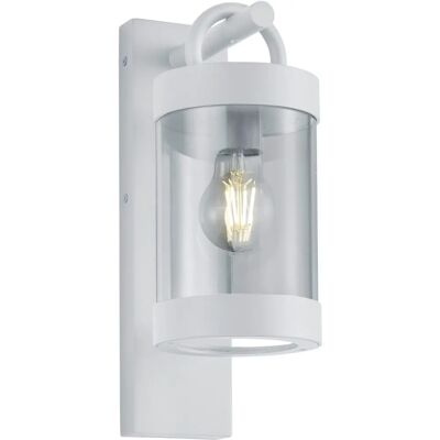 Lanterne murale extérieure Trio Sambesi blanc mat IP44 avec détecteur crépusculaire - Publicité Lanterne murale extérieure Trio Sambesi blanc mat IP44 avec détecteur crépusculaire - Publicité