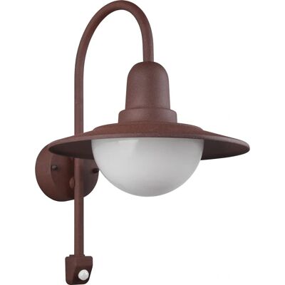Trio Norman Außenwandleuchte Rusty IP44 mit PIR - Modern Trio Norman Außenwandleuchte Rusty IP44 mit PIR - Modern