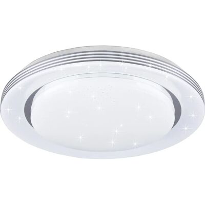 Trio Lighting Atria Dimmbarer 58cm Weiße Deckenleuchte Trio Lighting Atria Dimmbarer 58cm Weiße Deckenleuchte