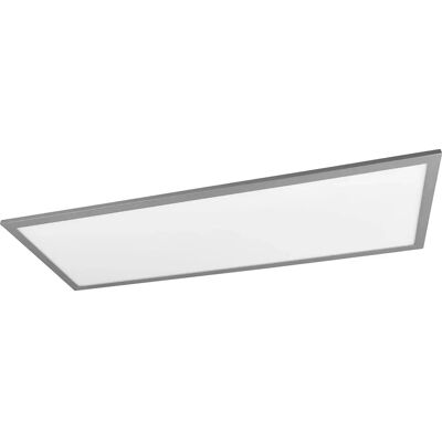 Luce a soffitto semi-incasso LED Alpha Modern 80cm Titanio 3000K Luce a soffitto semi-incasso LED Alpha Modern 80cm Titanio 3000K