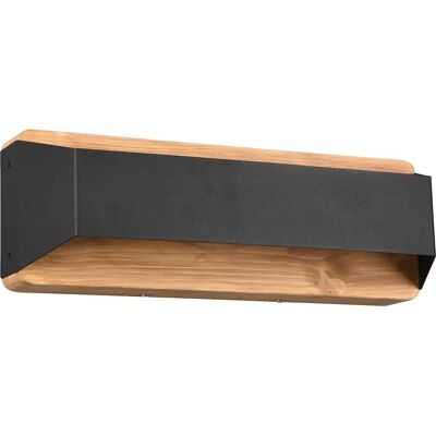 Lampa ścienna Trio Arino - 13,5W Ciepła Biała - Nowoczesny Czarny 35cm Lampa ścienna Trio Arino - 13,5W Ciepła Biała - Nowoczesny Czarny 35cm
