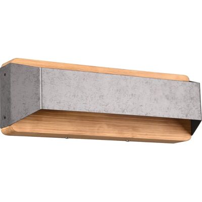 Trio Arino Nowoczesne 35cm Up & Down Lampa ścienna Nikkel antyczny Trio Arino Nowoczesne 35cm Up & Down Lampa ścienna Nikkel antyczny