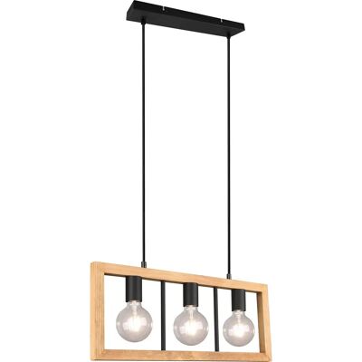 Lampa suspendată vintage Trio Agra 3 lumini - Lampa de plafon Lampa suspendată vintage Trio Agra 3 lumini - Lampa de plafon