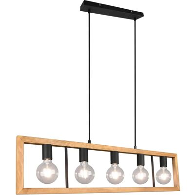 Suspension Trio Lighting Agra vintage 5 lampes - Publicité Suspension Trio Lighting Agra vintage 5 lampes - Publicité