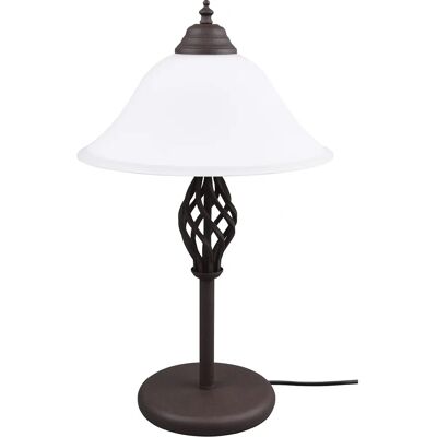 Trio Rustica 2-lampowa lampa stołowa - Styl rustykalny Trio Rustica 2-lampowa lampa stołowa - Styl rustykalny