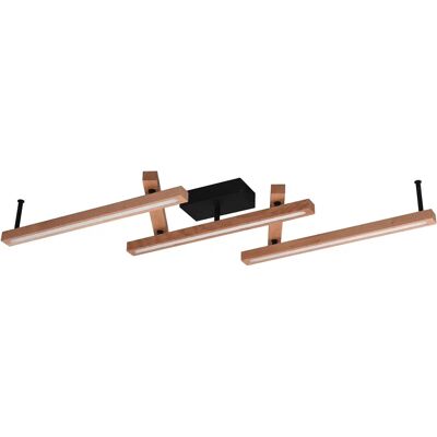 Trio Bellari Nowoczesna 36W LED Półwbudowane Światło Drewno - Oświetlenie wnętrz Trio Bellari Nowoczesna 36W LED Półwbudowane Światło Drewno - Oświetlenie wnętrz