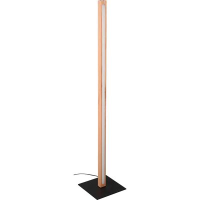 Nowoczesna lampa podłogowa Trio Bellari LED - Naturalne wykończenie - 3000K Nowoczesna lampa podłogowa Trio Bellari LED - Naturalne wykończenie - 3000K