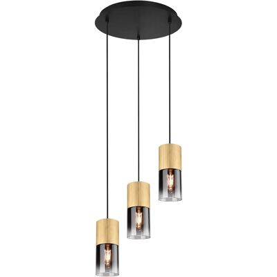 Lámpara colgante Robin de cobre de Trio Lighting - Moderno con 3 luces en racimo Lámpara colgante Robin de cobre de Trio Lighting - Moderno con 3 luces en racimo