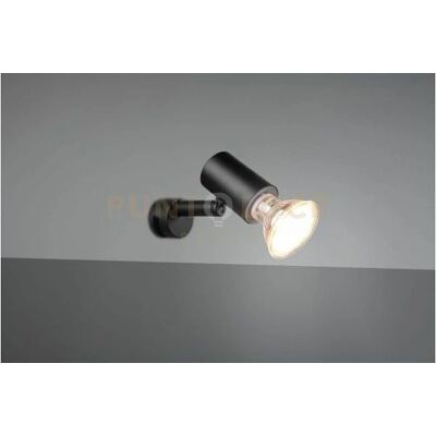 IPERBRIKO - Faretto bagno Lorenzo - 5W GU10 - Moderno Nero IPERBRIKO - Faretto bagno Lorenzo - 5W GU10 - Moderno Nero